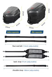 Tailbag torba na siedzenie Motocentric / carbon